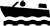 icon black boat