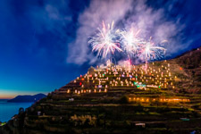 click to zoom Manarola - Fireworks on Presepe
