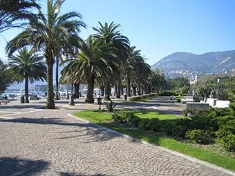 Park in La Spezia, Cinque Terre